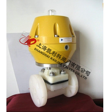 PVDF氣動隔膜閥、PVDF氣動塑料隔膜閥